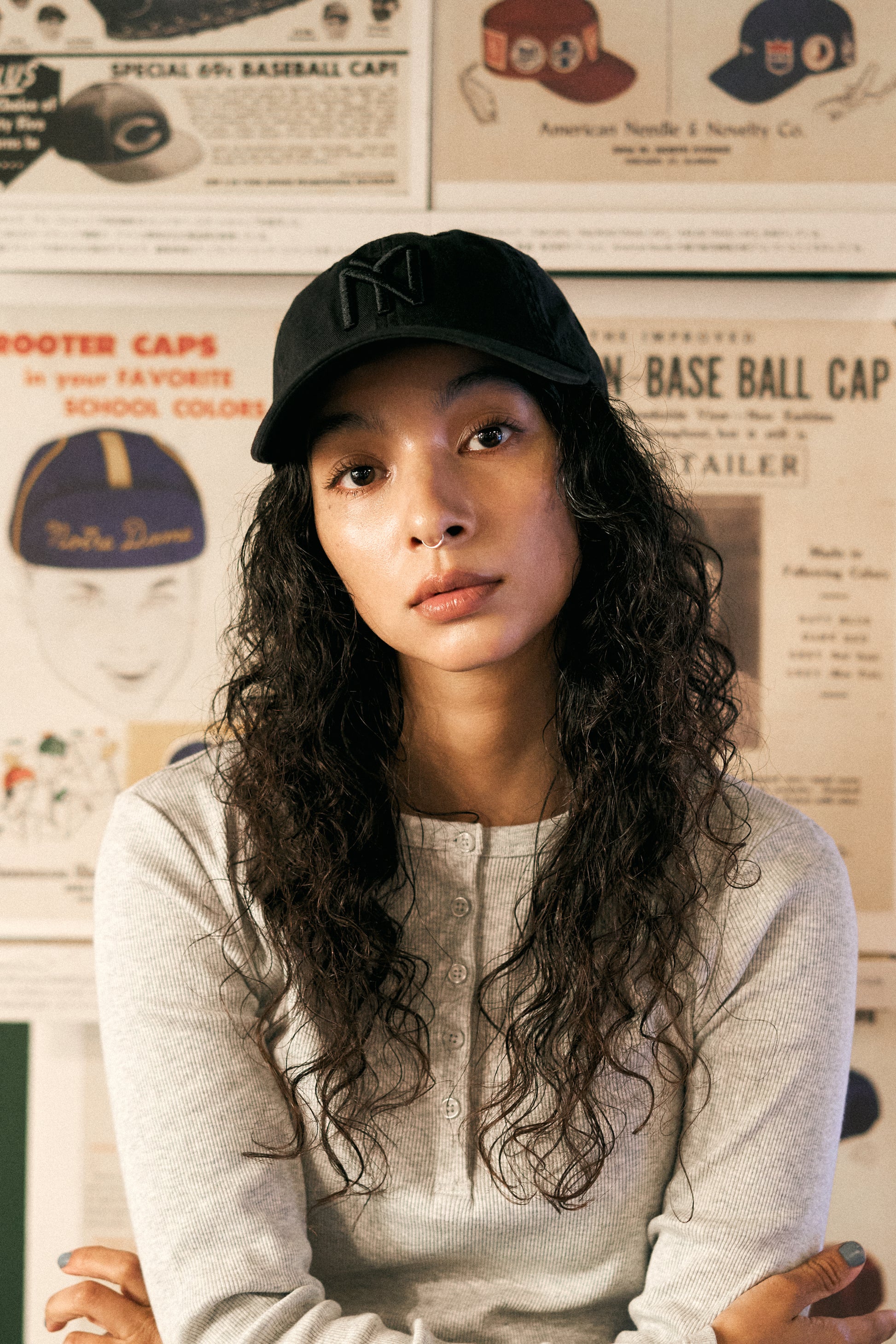 【AMERICAN NEEDLE】NY BLACK YANKEES